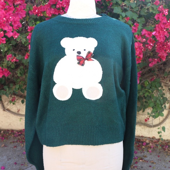 teddy bear sweater - Picture 5 of 7